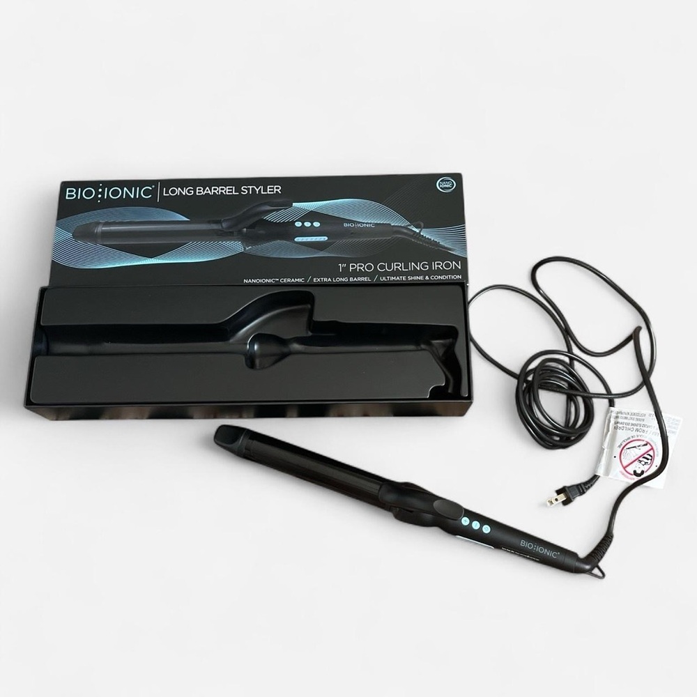 Bio Ionic Pro Curling Iron 1.25”